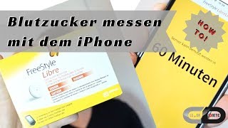 HOW TO Blutzucker messen mit dem iPhone  Schritt für Schritt [upl. by Sauer]