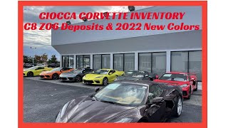 CIOCCA CORVETTE INVENTORY REVIEW amp Z06 DEPOSIT PROCESS [upl. by Myriam]