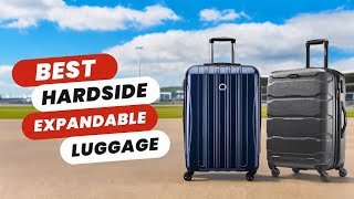 Best Hardside Expandable Luggage  Top 5 Picks  Durable amp Spacious Travel Gear [upl. by Eissalc]