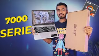 Acer Aspire 3 2023  AMD RYZEN 3 7320U LAPTOP UNBOXING amp REVIEW  BEST LAPTOP UNDER 40000 [upl. by Torry]