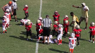 Youth football  Acworth Warriors 5U vs Rome Wolves 5U [upl. by Haugen633]