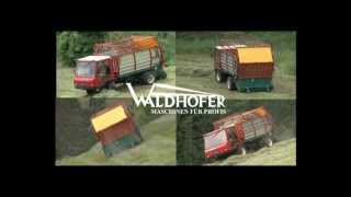 WALDHOFER LANDMASCHINEN  TRANSPORTER  LADEWAGEN  MISTSTREUER  HD [upl. by Sikras676]