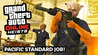 GTA 5 Heists Online Gameplay FINAL BANK HEIST GTA 5 Online THE PACIFIC STANDARD JOB GTA 5 PS4 [upl. by Landbert]