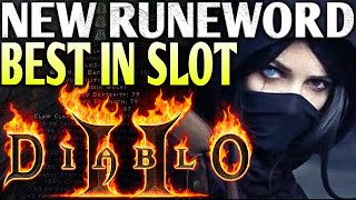 NEW RUNEWORD is INSANE Assassin Claw Diablo 2 Resurrected [upl. by Machos]