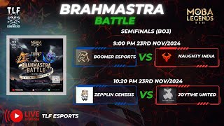 🔴BRAHMASTRA BATTLE 2024 SEMI FINALS  EPIC 5v5 MOBA LEGENDS TOURNAMENT DAY 7 LIVE 🏆 [upl. by Ttelrahc]