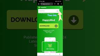 Tutorial on how to download happy mod [upl. by Mellicent]