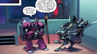 Cyclonus Talks To Whirl About Tailgate Comic Dub Transformers MTMTE [upl. by Paulita]