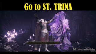 How to reach STTRINA in Stone Coffin Fissure  Elden Ring DLC [upl. by Rodolph149]