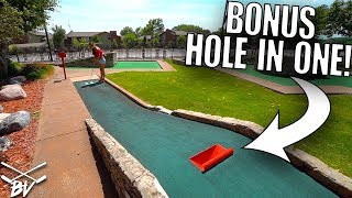 DOING THIS GIVES YOU A GUARANTEED MINI GOLF HOLE IN ONE [upl. by Ibur]