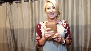 Review of Small Crossbody Phone Bag Cell Phone Purse Wallet for Women with Credit Card Slots [upl. by Helve]