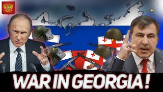 WAR IN GEORGIA MODERN RUSSIA IN HOI 4 MILLENNIUM DAWN [upl. by Ihcelek372]