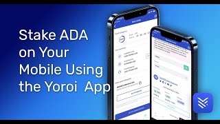 Staking ADA on Mobile Yoroi in 5 Minutes 2021 [upl. by Airdnazxela892]