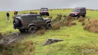 Landrover discovery Td5 offroad deep mud [upl. by Casmey260]