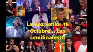 La Voz Senior Perú 16 octubre 2021 Resumen Las semifinales Tenemos a los 4 finalistas [upl. by Odarnoc]