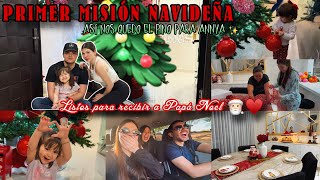 CASA NAVIDEÑA LISTA todo para caerle bien a Santa Claus  VLOG [upl. by Lesab876]