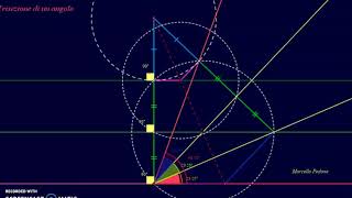 Trisezione di un angolo [upl. by Nylrebma]