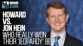 Who Won This “Jeopardy” Bet Howard Stern or Jon Hein [upl. by Caputto]