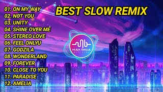 DJ SLOW REMIX FULL ALBUM COCOK BUAT SANTAI WAKTU KERJA  DJ SLOW BASS 2023 [upl. by Eiduam]