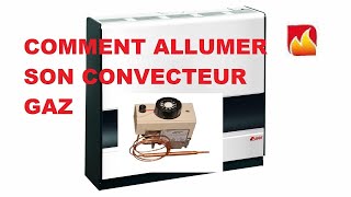 Comment allumer son convecteur gaz Auer ou dautres marques [upl. by Montgomery]