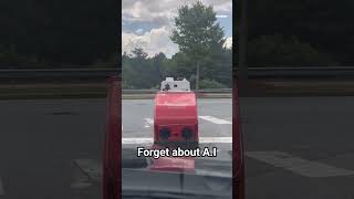 chick fila delivery robot in Atlanta [upl. by Nillok]