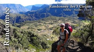 Réunion  rando les 3 Cirques  Salazie  Mafate  Cilaos [upl. by Aynekat]