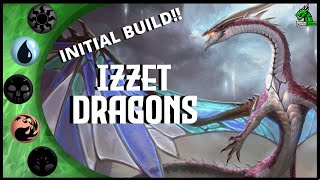 Izzet Dragons Deck  First Build Standard Midnight Hunt  MTG Arena  Magic Arena  MTGA [upl. by Delly]