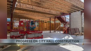 Bisbee City Hall reconstructing after fire [upl. by Alyda]