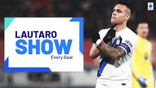 Lautaro Martinez SHOW Every Goal  Serie A 202324 [upl. by Notned848]