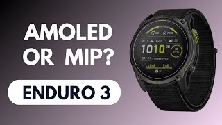 Does Garmin Enduro 3 Have Amoled or MIP  Memory In Pixel Display [upl. by Jauch]