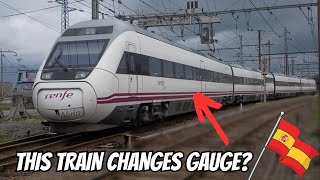 RENFE’S GAUGE CHANGING 250KPH Bullet Train in FIRST CLASS [upl. by Ritch565]