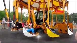 Diggerland USAs Dig A Round Ride [upl. by Body]