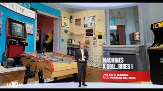 Expo Insert Coin  Arcades et Flippers à la Monnaie de Paris du 1er Mars au 30 juin 2024 [upl. by Yerocaj507]