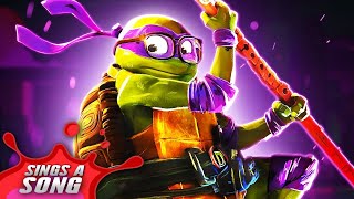 Donatello Sings A Song Teenage Mutant Ninja Turtles Mutant Mayhem Fun Parody Song [upl. by Fonseca]