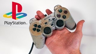 Restoring the original DualShock for my restored PlayStation 1 – Retro Console Restoration amp Repair [upl. by Dott]