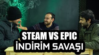 STEAM KIŞ İNDİRİMLERİ vs EPİC İNDİRİMLERİ TARAFINI SEÇ [upl. by Eyma107]