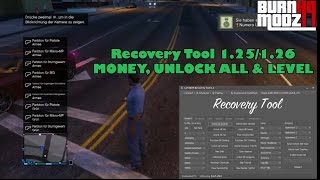 PS3GTA5 Recovery Tool 125126127  MONEY UNLOCK ALL amp LEVEL  DOWNLOAD [upl. by Ahsemo]