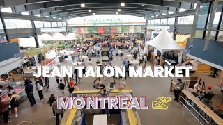 【4K】JeanTalon Market Virtual Walk Montreal 🇨🇦 2023 [upl. by Justino352]