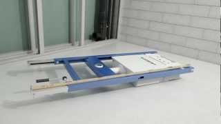 Geberit Duofix Delta Cistern 12 cm  Installation [upl. by Aihsekat]