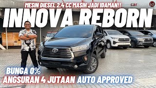 Turun Harga Sampai Puluhan Juta ⁉️ Review Toyota Innova Reborn 24 Type G Diesel Terbaru 2024 [upl. by Benoite]