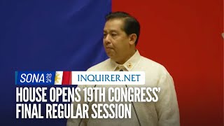 Sona 2024 House opens 19th Congress’ final regular session [upl. by Ramberg590]