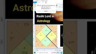 Rashi lord in Astrology and Jupiter the real power [upl. by Wyatt]