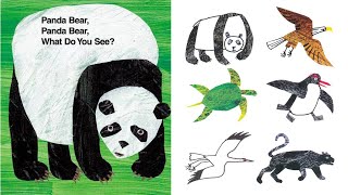 Panda Bear Panda Bear What Do You See 🐼 Song for children [upl. by Kassity]