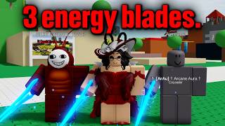 3 Energy Blades VS The ENTIRE SERVER  Combat Warriors Roblox [upl. by Benita]