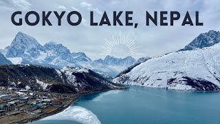 Mount Everest Base Camp Solo Trek Day4  Gokyo Lake and Gokyo Ri Summit  The Young Monk [upl. by Hung]