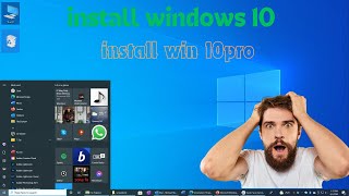 how to install windows 10 from bootable USB  install windows 10 stepbystep [upl. by Ardnac989]