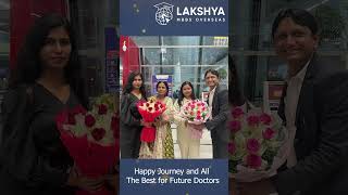 LAKSHYA MBBS STUDENT DEPARTURE 2024  MBBS IN RUSSIA  shorts studyabroad russia [upl. by Rehsu]