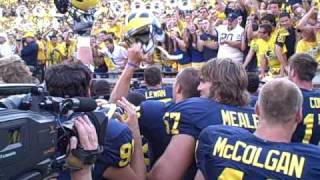 MVictorscom WMUMichigan Football postgame celebration [upl. by Vasileior]