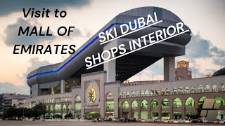 MALL OF EMIRATES  BIGGEST SKI RESORT IN DUBAI [upl. by Ahsinel548]