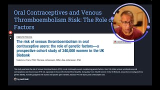 Understanding the Risk of Venous Thromboembolism with Oral Contraceptives 💊 [upl. by Tench105]