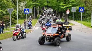 Zeitzer Bikertreffen 2017 Rasdberger Str [upl. by Ecirtahs110]